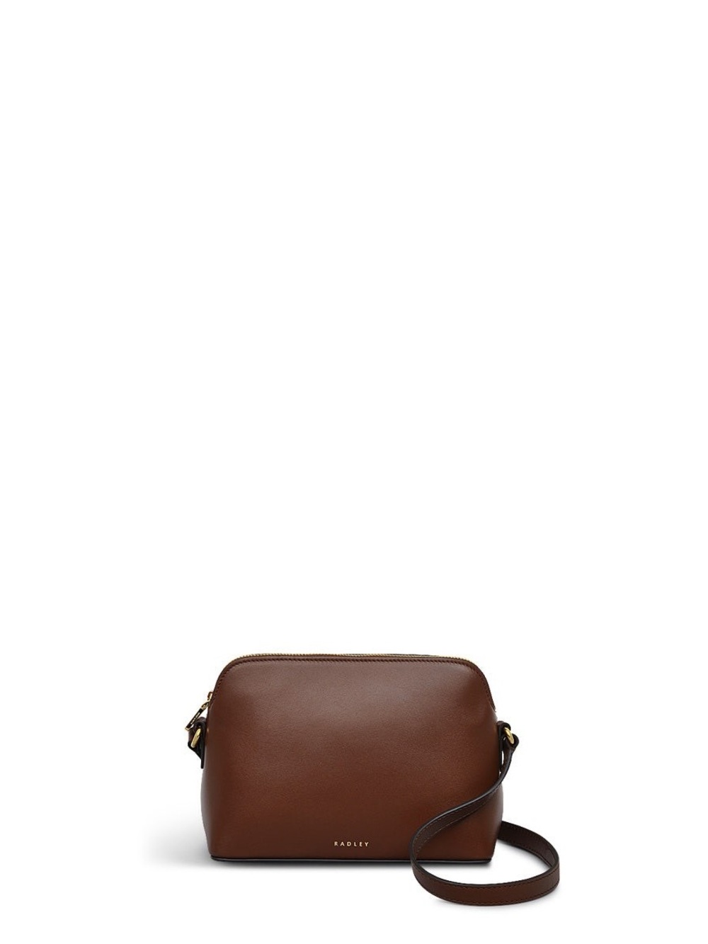 Radley London Bow Street Small Zip Top Crossbody Bag - Walnut